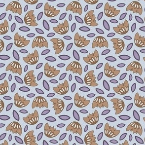 Jacobean toss in lavender