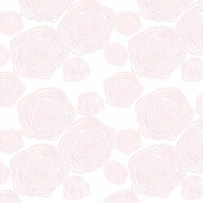 Pink Swirls - Lemon Flowers Coordinate