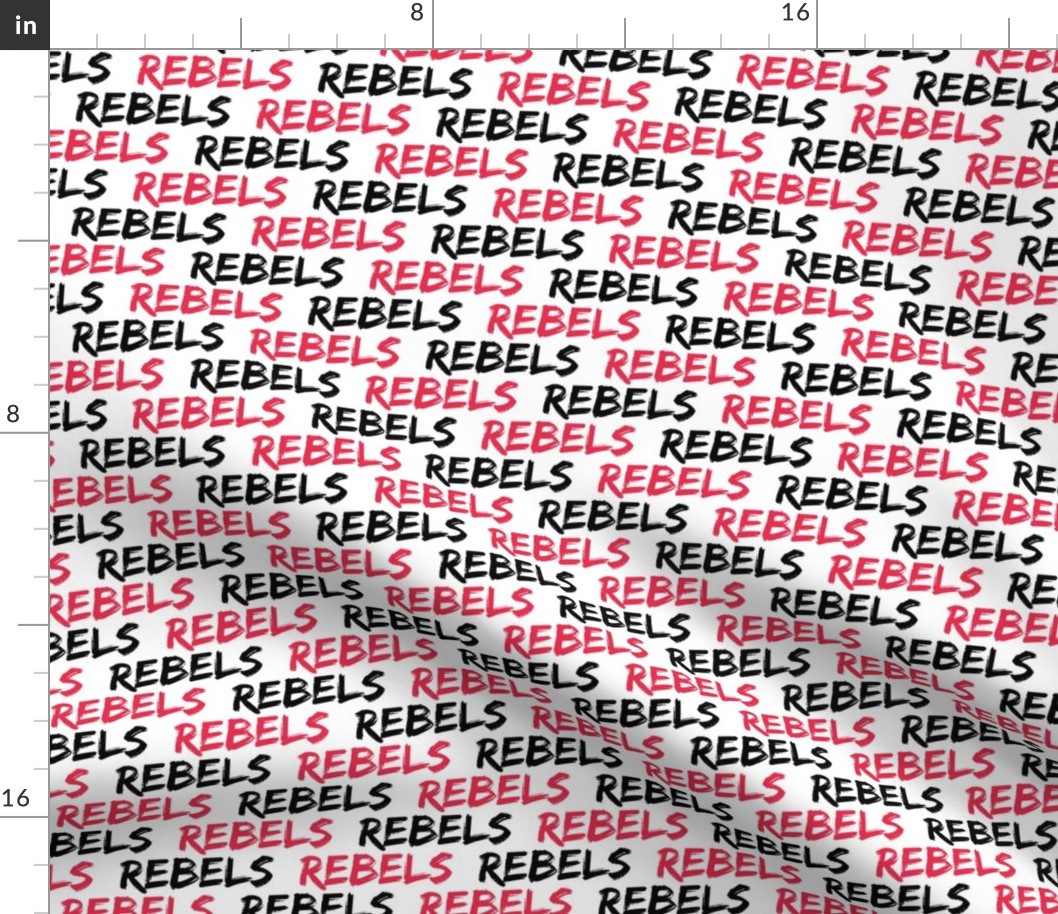 Rebels - Red and black