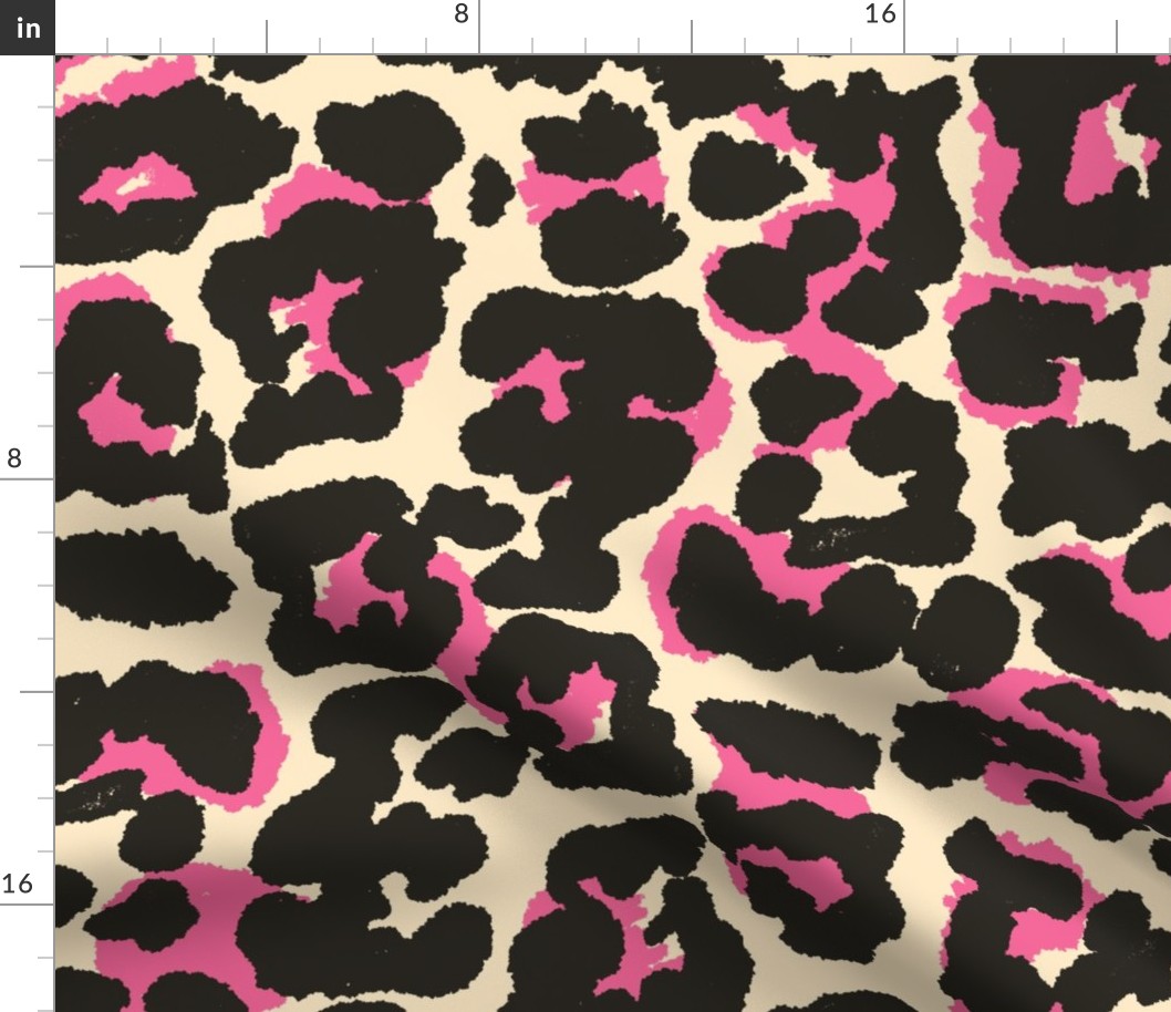 Large Scale Leopard Print