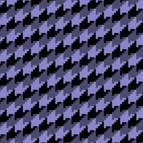 purple black houndstooth small