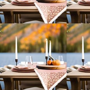 East fork autumnal table linens