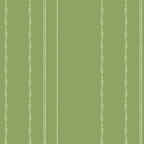 Summer Herbs Mint Apple Green Fabric