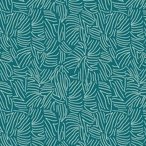 Oceanic Tuna Flair, Deep Teals Inspired by Sushi Textures for Contemporary Decor and Apparel