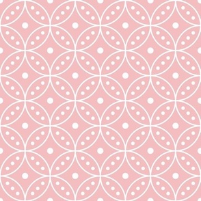 Chrystal rose japanese circles 