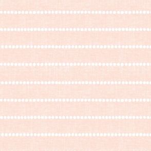 Orb stripe - blush pink