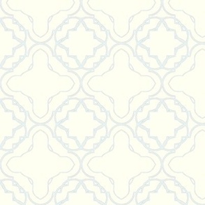 French Countryside Linens - Country Blue & Pale Yellow