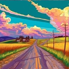 Country Road - Pop Art 2
