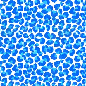 Blue/Gold/Red Cheetah Print Wallpaper by HomeLivingCo