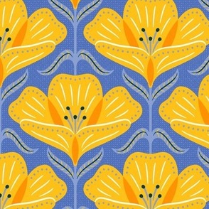 Summer buttercup dopamine mood (cobalt blue)