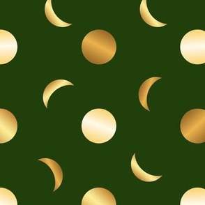 The Golden night (green)- Meteor Shower