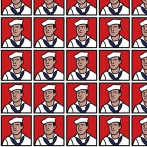 Coast Guard Sailor Joe - large print