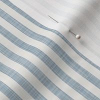 [large] Classic French Blue Chambray Pinstripe - Vertical Stripes