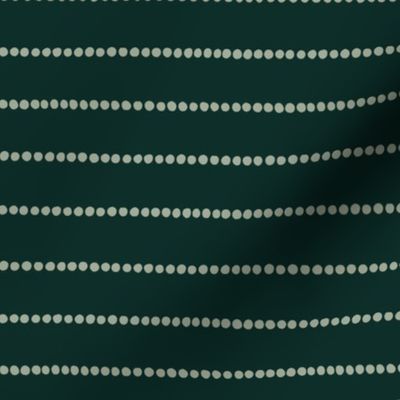 orb stripe - deep green