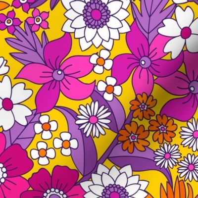 Groovy Spring (Pink, Purple, Orange)