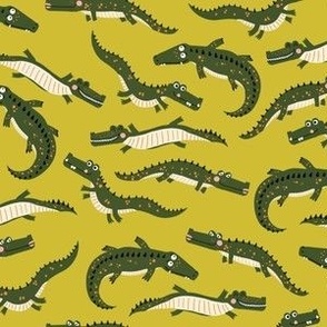 Small Swimming Gators, Plantain