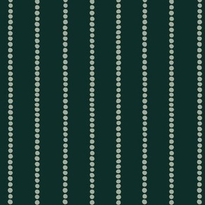 Orb stripe - deep green - vertical