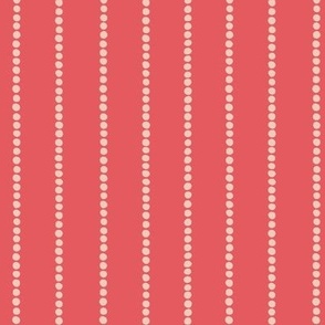 Orb stripe - peppermint pink- vertical