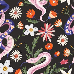 Snakes and Flowers