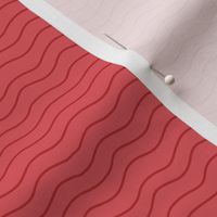 Crimson Tide Rhythms – Bold Red Waveform Serenity Pattern  