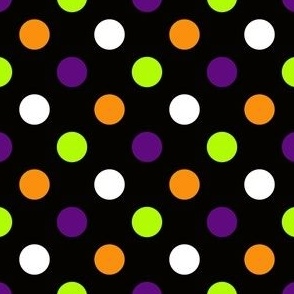 Halloween Polka Dot #1