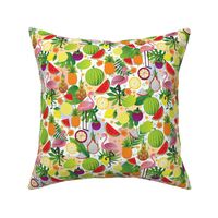 fruity summer vibe tropical island