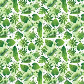 Tropical leaves