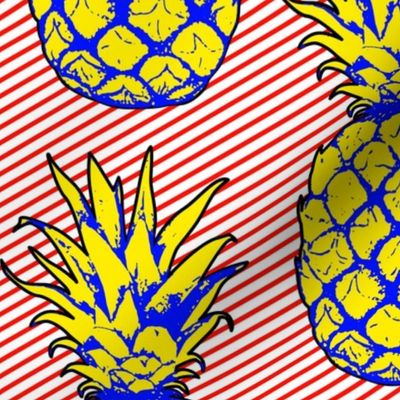 pop art pineapple