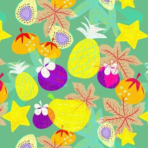 Fruit Fabric, Wallpaper and Home Decor