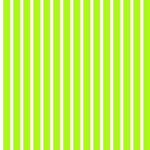 Bright Green Stripes 6x6