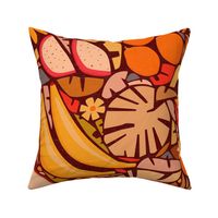 Tropical Fruits - Hot Summer Day, Tiki Vibes / Large