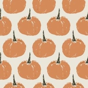 Pumpkins (Cream)(6")