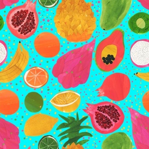 100% Human Made Design - Tropical Fruits