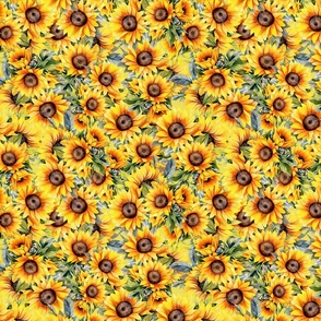 Sunflower pattern 