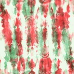 Christmas Tie-Dye Pattern