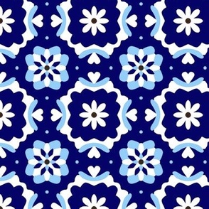 Navy Blue Mosaic Tile
