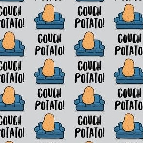 (small scale) Couch Potato - blue/grey - LAD23