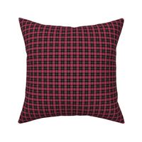 mini .75x.75in buffalo plaid - red and black