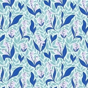 Poisonous Plants - Lily of the Valley - Purple + Blue (Small Scale)