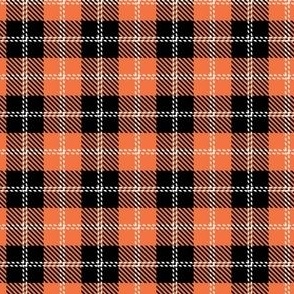 small 1.5x.1.5in buffalo plaid - halloween