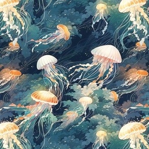 Sky Jelly fish