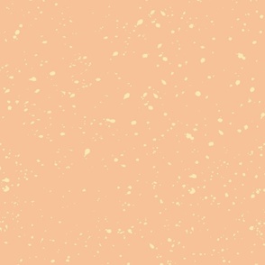 Paint Splatter Basic in peach and yellow