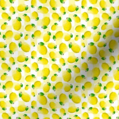 Small Scale Lemons on Soft Yellow Checkers