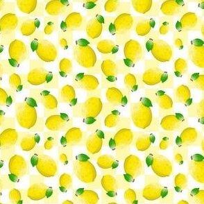 Small Scale Lemons on Soft Yellow Checkers