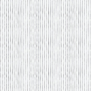6x6 wonky pinstripes black stripes on white