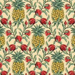 Pineapples And Pomegranates  - Medium - Texture