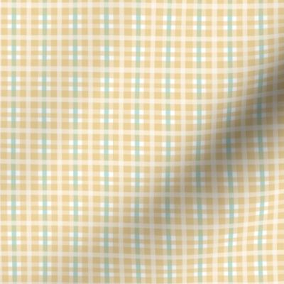 Plaid Teal Gold Geometric Home Decor Wallpaper Shirt