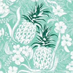 Tropical Pineapple - green