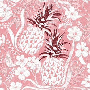 Tropical Pineapple - pink