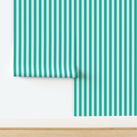 Summer Sea Vertical Bold Stripe Pattern